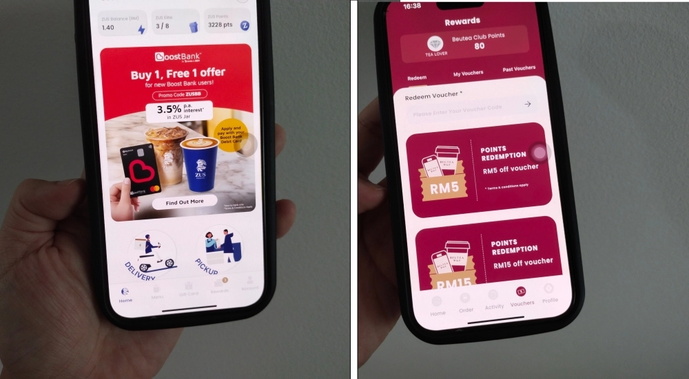 Mobile applications today often reward users with point systems and loyalty programmes.
