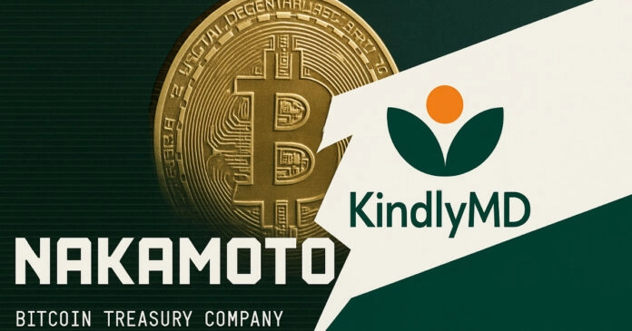 KindlyMD and Nakamoto Holdings File with SEC, Merger Expected to Close August 11