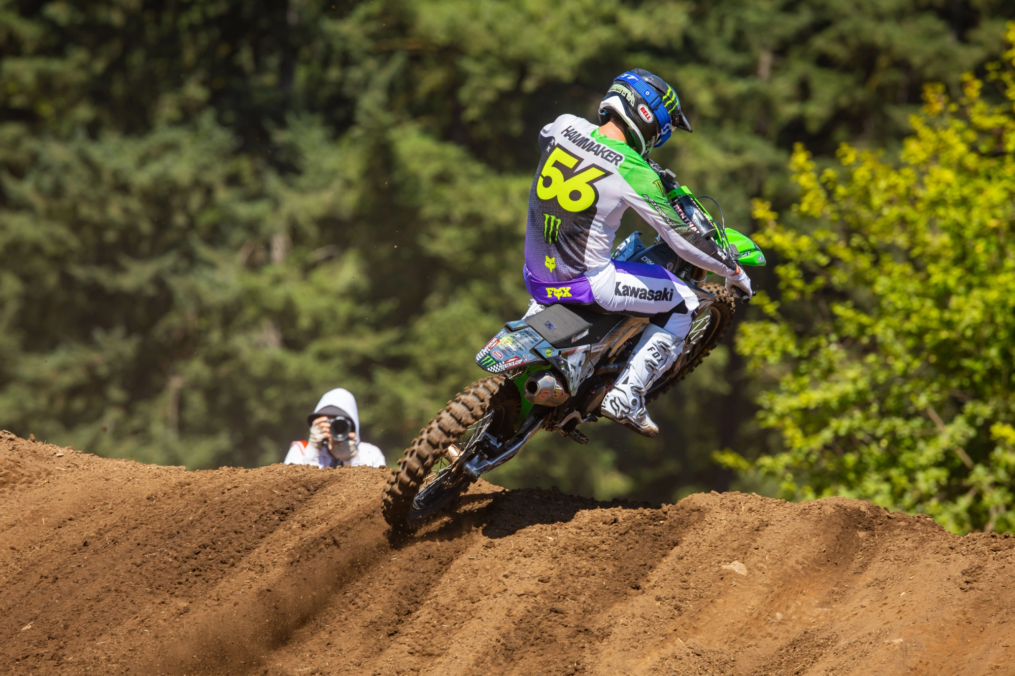 Seth Hammaker Lands Pro Motocross Career Best (Fourth Overall) at Washougal National: My best outdoor finish so far, which is pretty cool