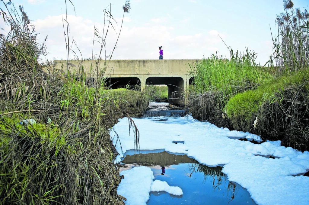 Acid Mine Drainage Affecting The Klipspruit Area Photo Delwyn Verasamy