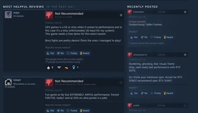 A screenshot shows Steam reviews for Wuchang.