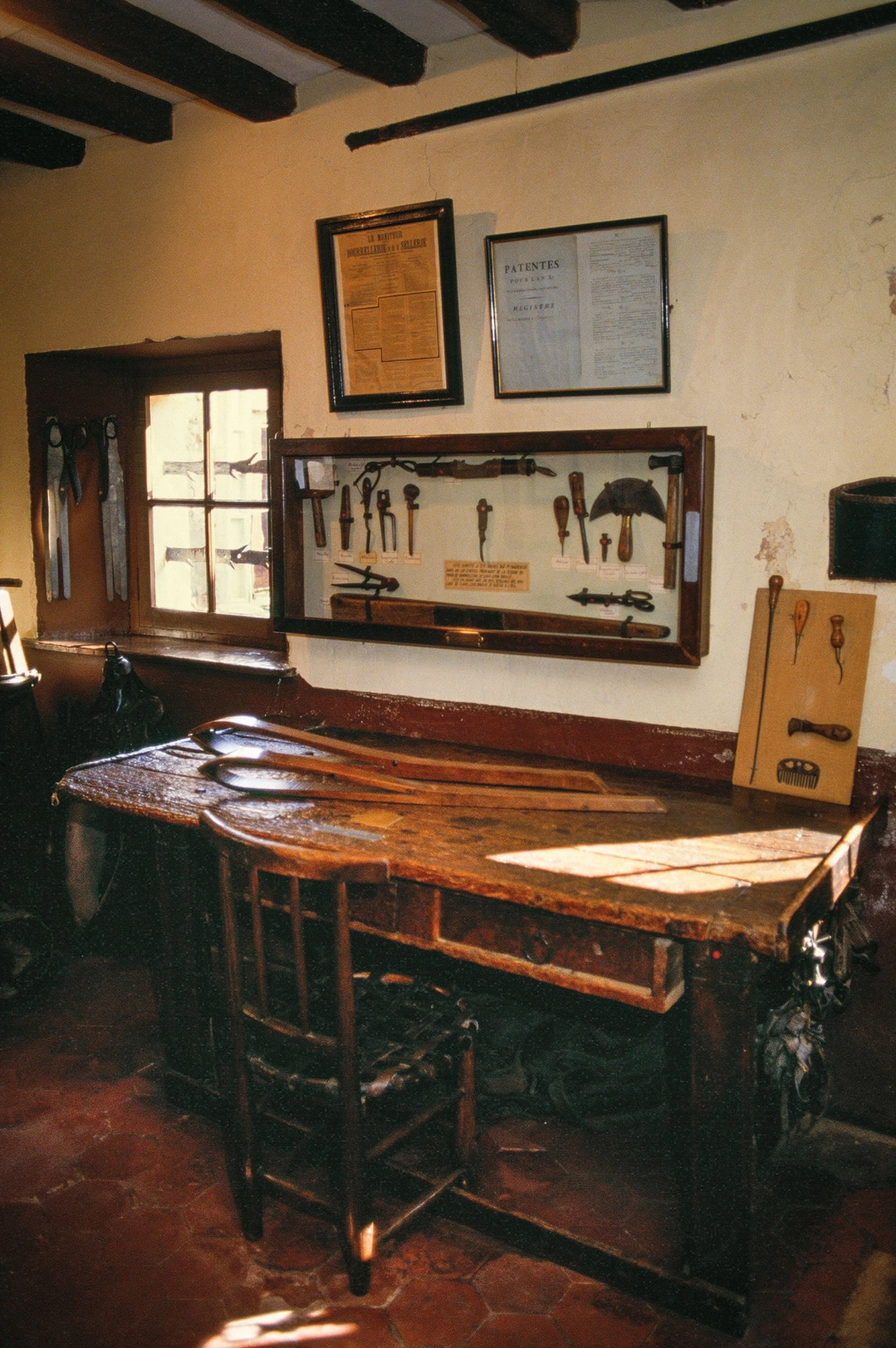 A view of Brailles fathers workshop