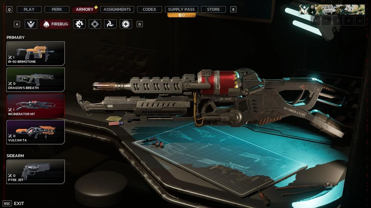 The Incinerator M7.