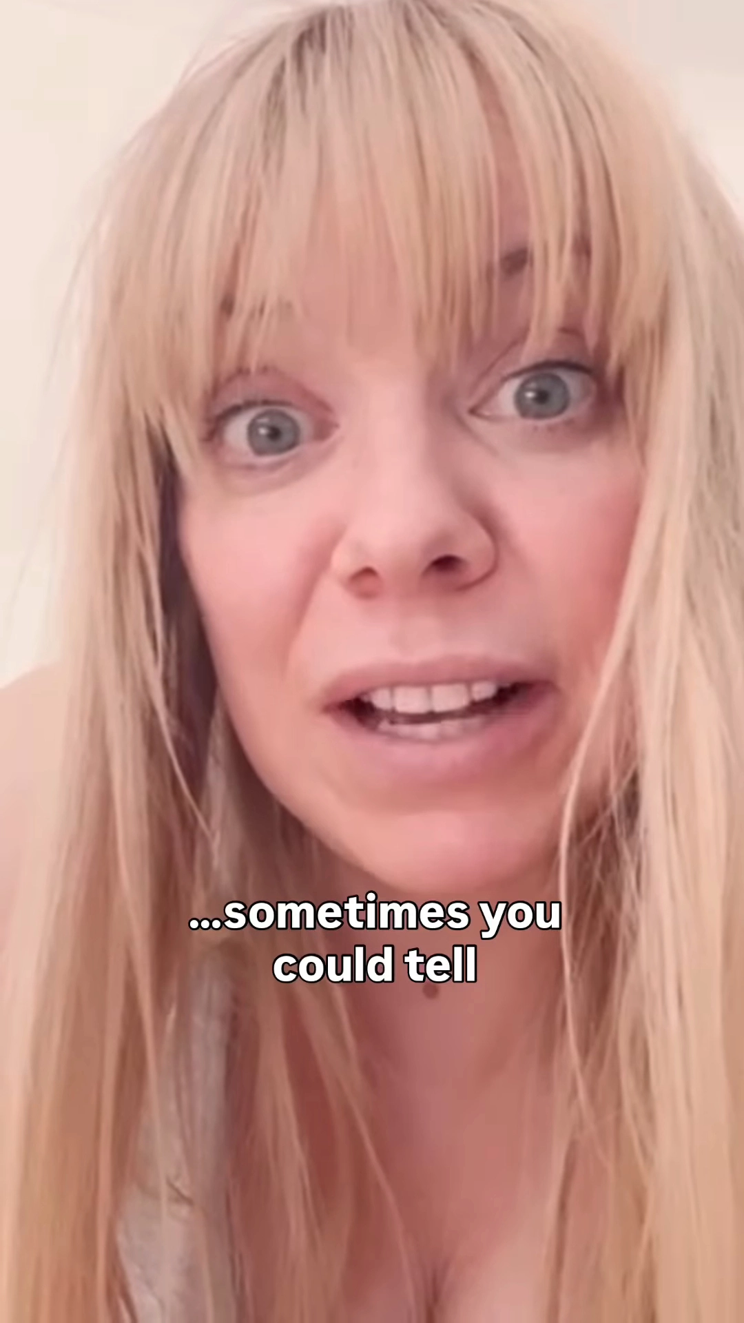 Woman describing her experience with IVF.