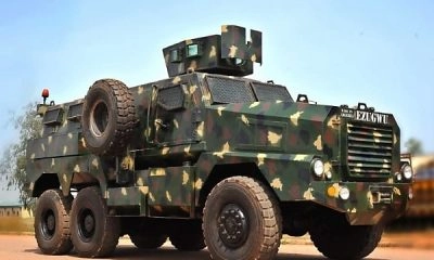 We Stripped VW Golf, Rebuilt It Into Prototype Patrol Vehicle : Inventor Of Armored Ezugwu MRAP Vehicle Explains - autojosh