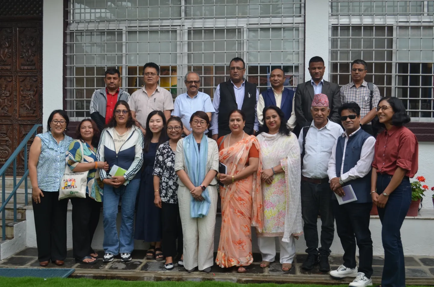 Participants during the launch of hybrid design sprint.