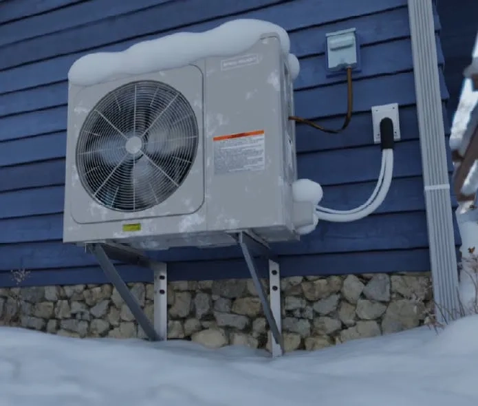 Heat pumps operate best in warmer shoulder seasons, maximizing efficiency and carbon reduction.