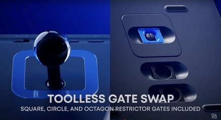 The base has compartments for storing the restrictor gates and a Link adapter (Image source: Sony)