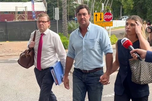 Matt Wright has pleaded not guilty before standing trial for perverting the course of justice.