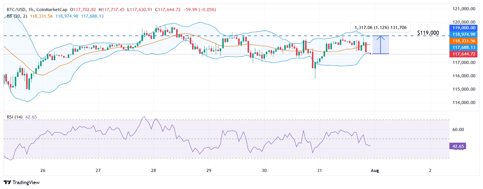 Bitcoin price analysis
