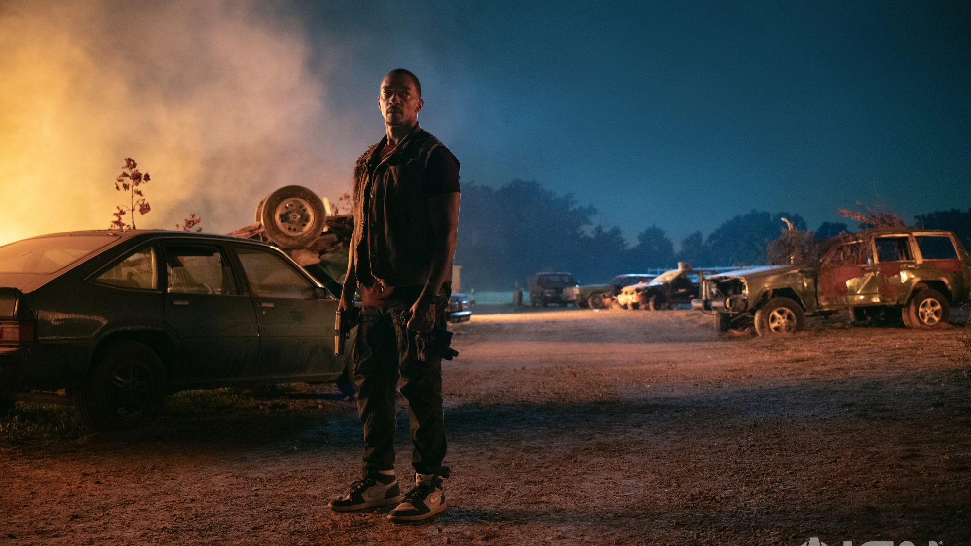 Anthony Mackie as John Doe. (Photo by: Pief Weyman/PEACOCK)