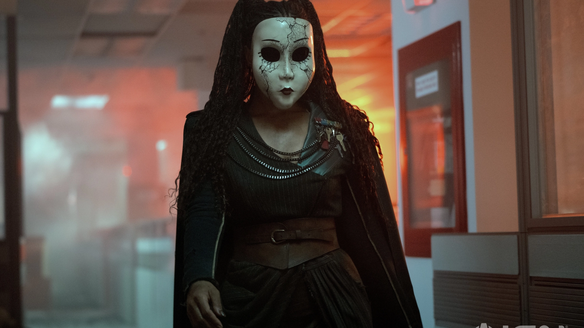 Tiana Okoye as Dollface. (Photo by: Pief Weyman/PEACOCK)