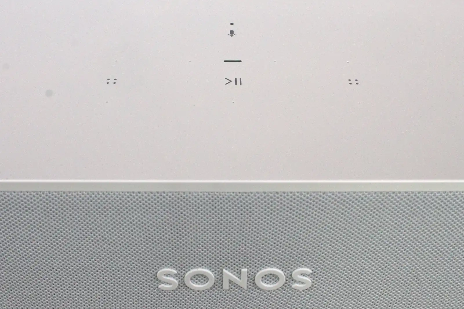 Sonos Beam mic and controls
