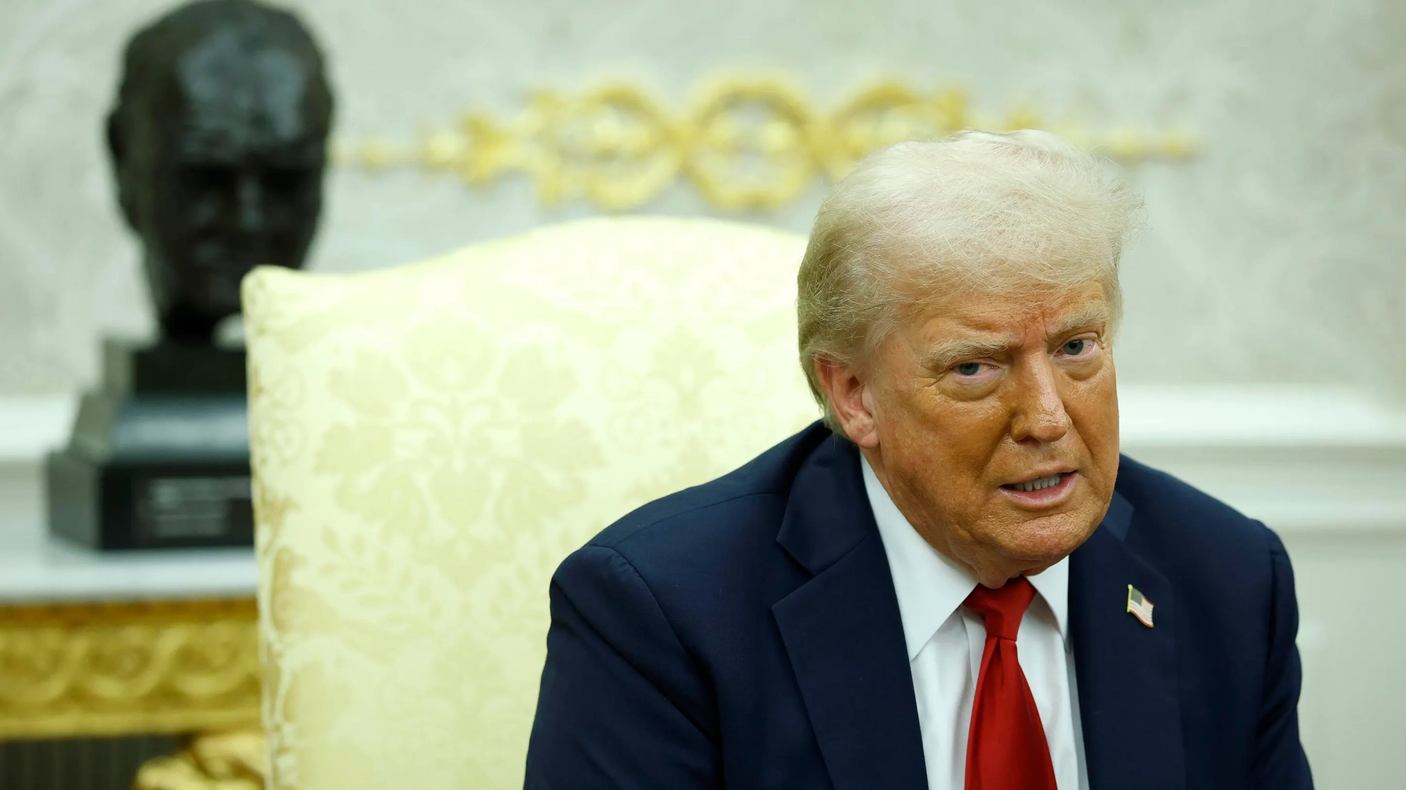 President Trump Meets With NATO Secretary General Rutte At The White House