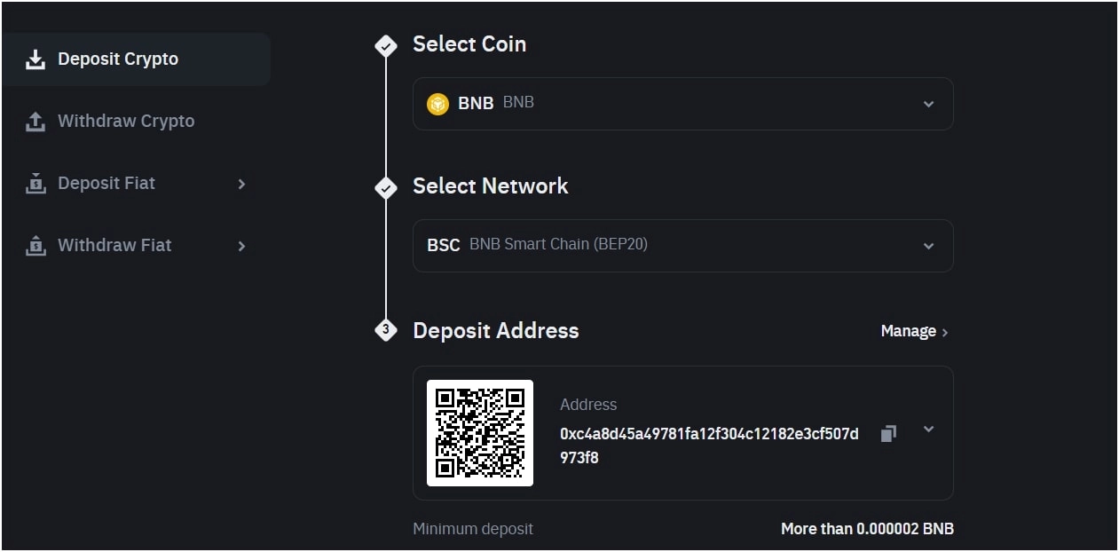 deposit-crypto-on-binance