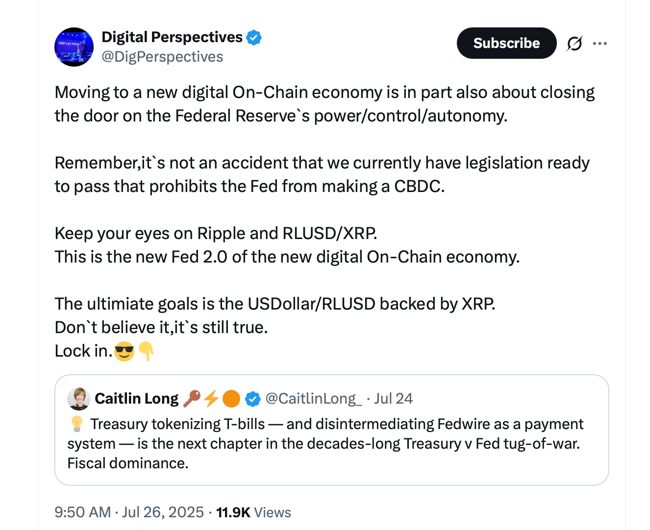 Will Ripple Power the Digital Dollar? XRP Army Thinks So