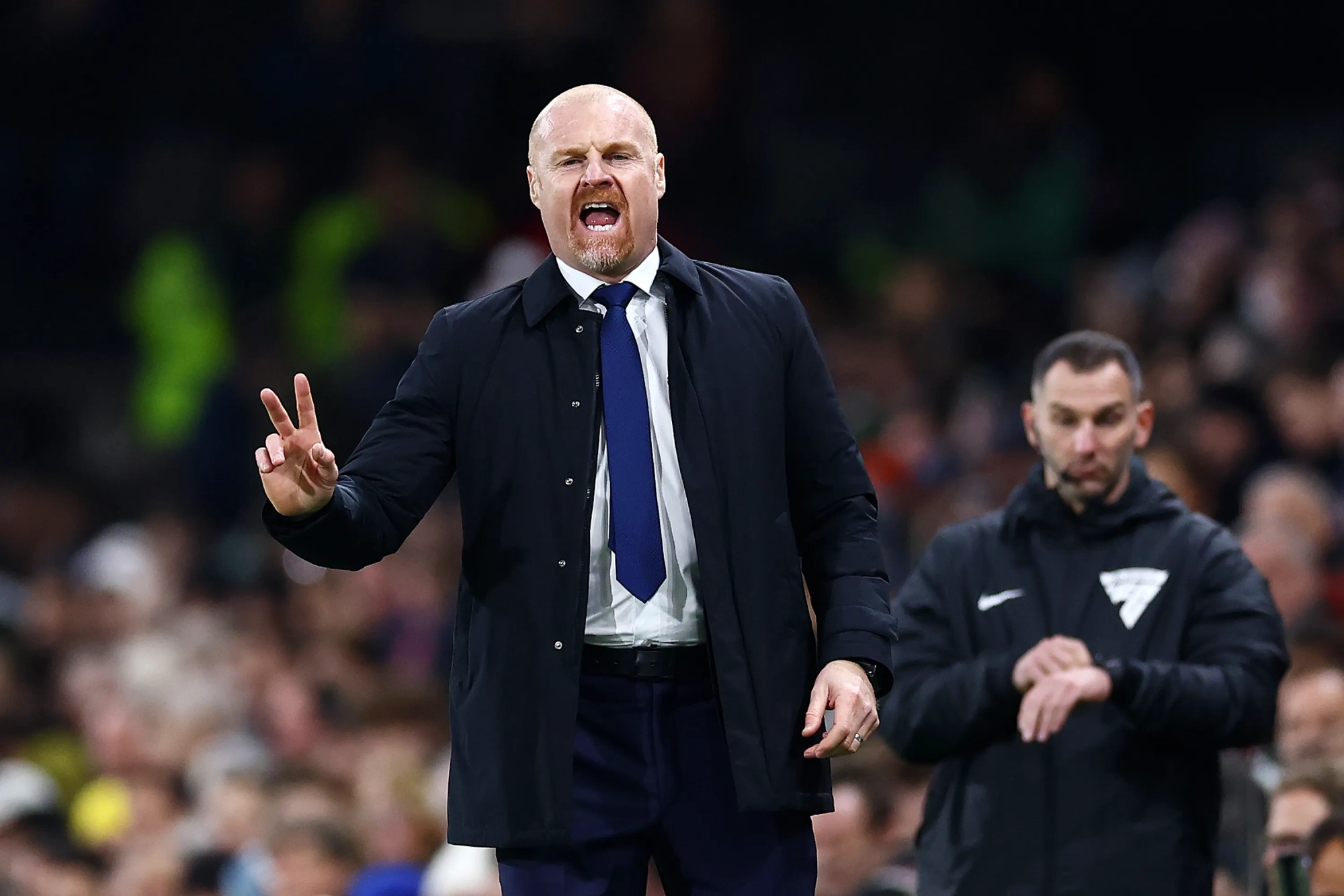 Dyche has revealed he is in no rush to return to management as he enjoys his summer