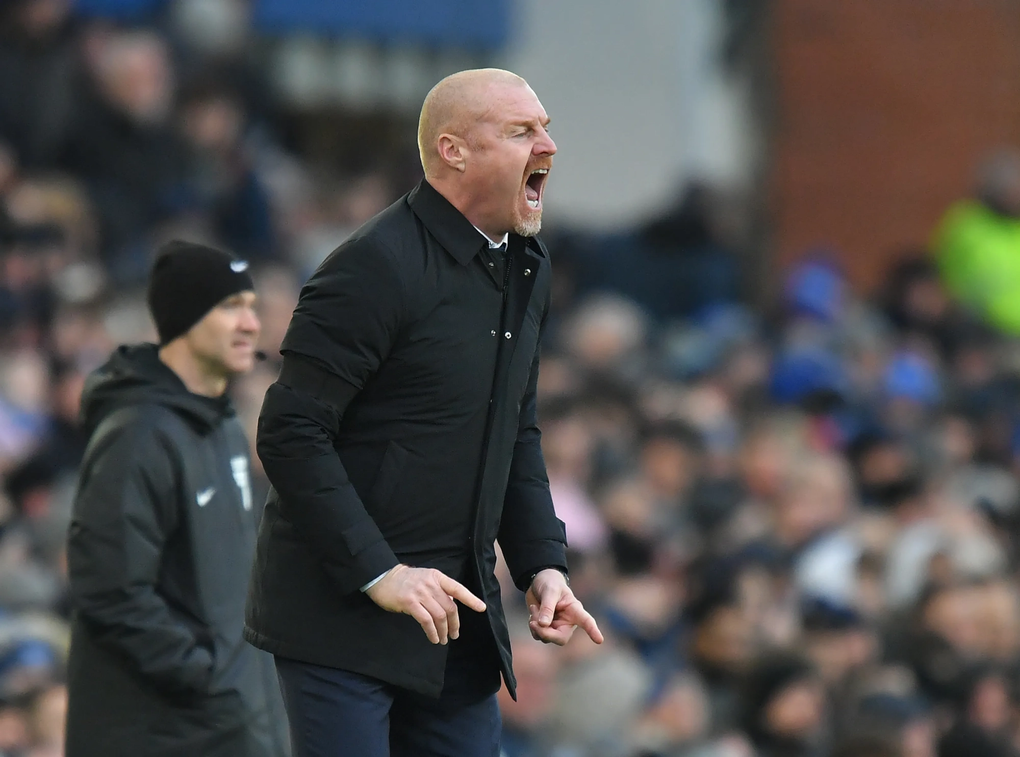 Dyche has rubbished previous reports linking him with Leicester as a 'complete myth'