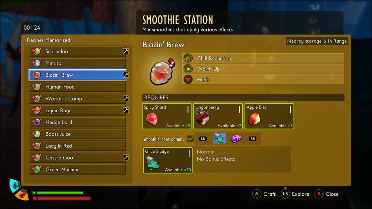 Make smoothies