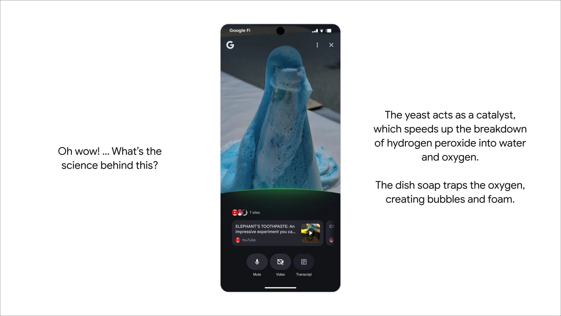 Google Search Live video