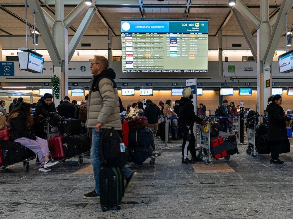 Border agents at Vancouver International Airport have seized 29 kilograms of methamphetamine in the luggage of a passenger who was destined for Hong Kong.