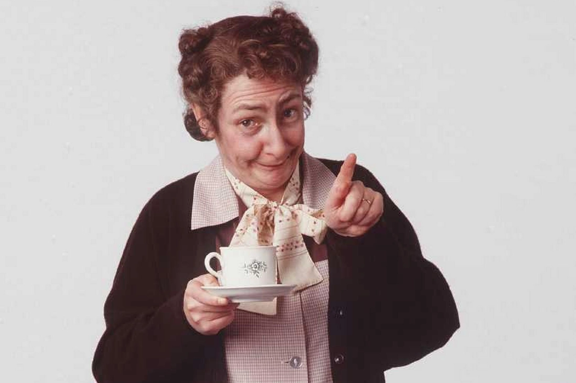 Pauline McLynn as Mrs. Doyle in Father Ted.