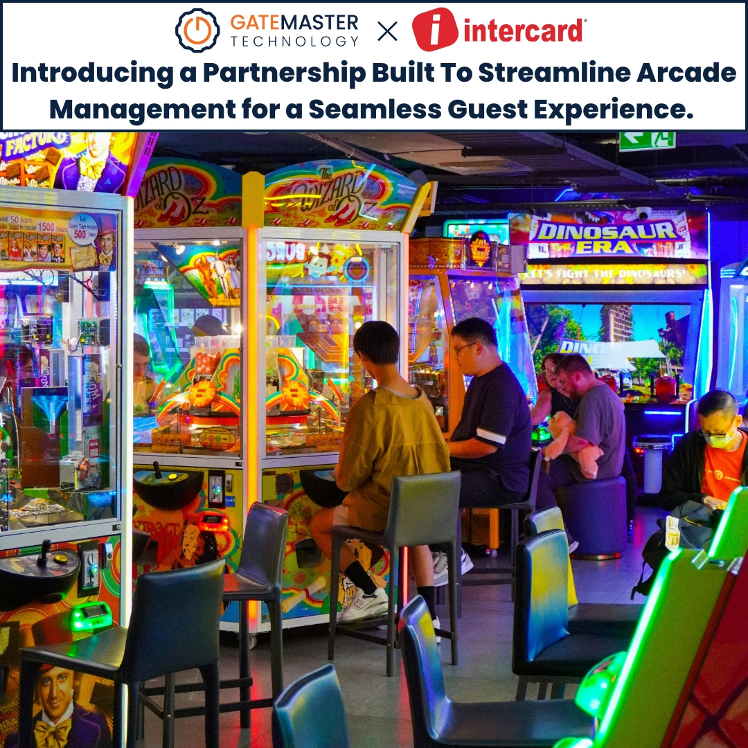 Gatemaster Technology Announces Strategic Integration with Intercard to Enhance Arcade and Attractions Management