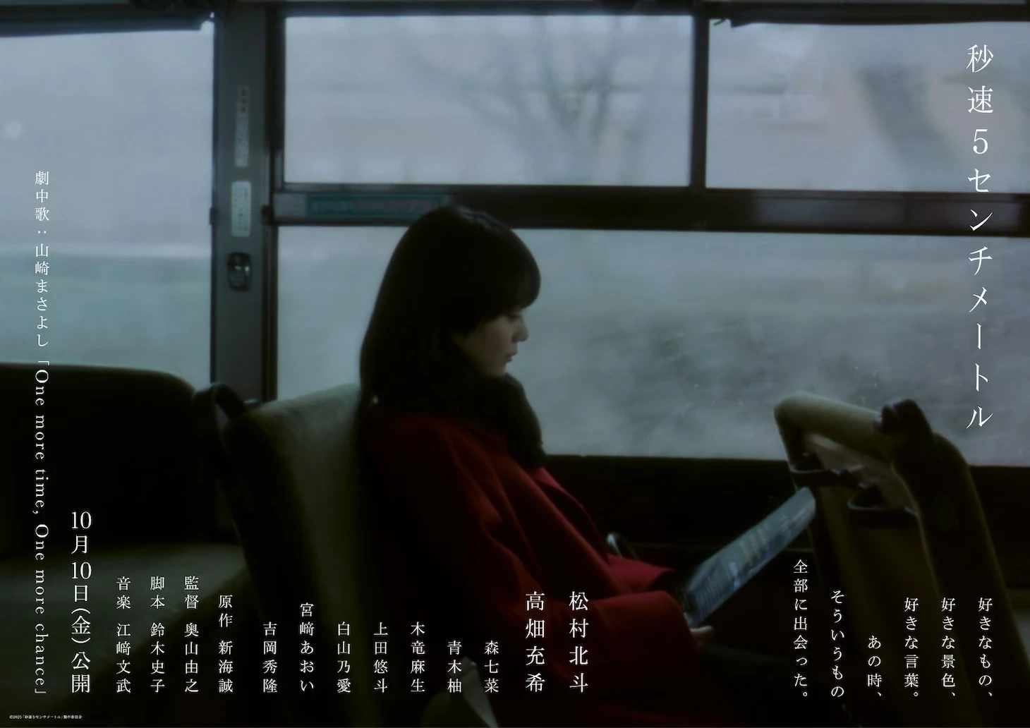 Live-Action 5 Centimeters Per Second Film Casts Mitsuki Takahata