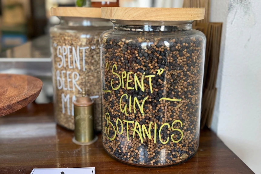 Seeds in a jars.