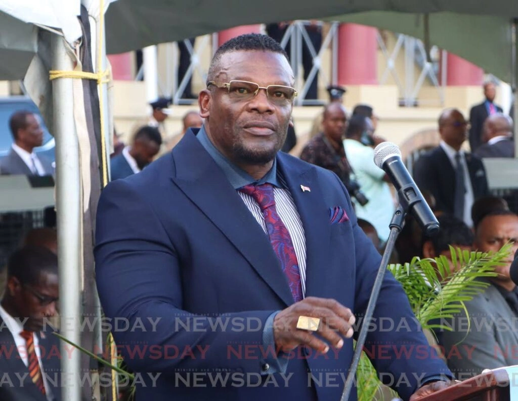 Homeland Security Minister Roger Alexander. - Photo by Angelo Marcelle