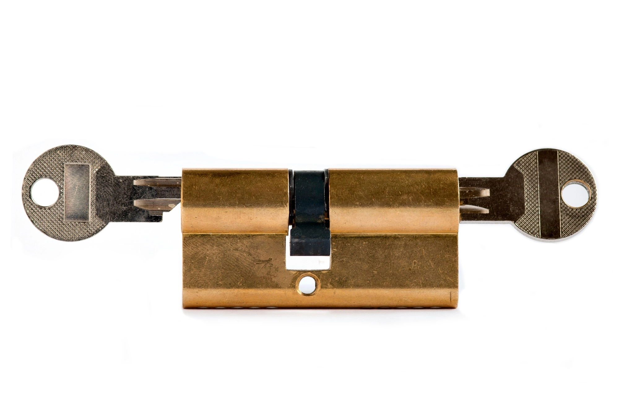 under lock and key