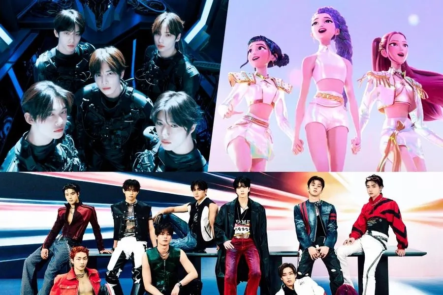 TXT, HUNTR/X, And THE BOYZ Top Circle Monthly And Weekly Charts