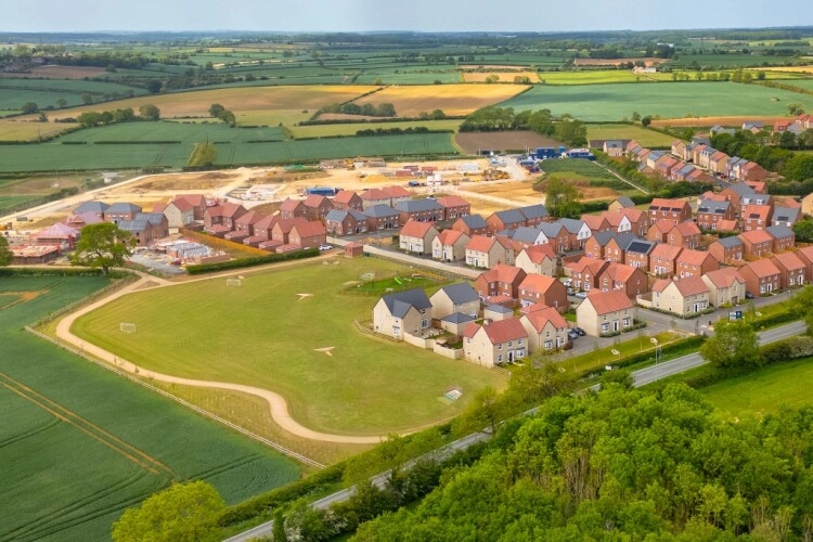 The Pastures Place development in Corby Glen, Grantham