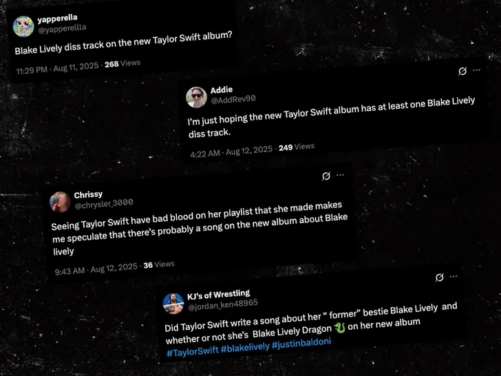 taylor swift album comment x