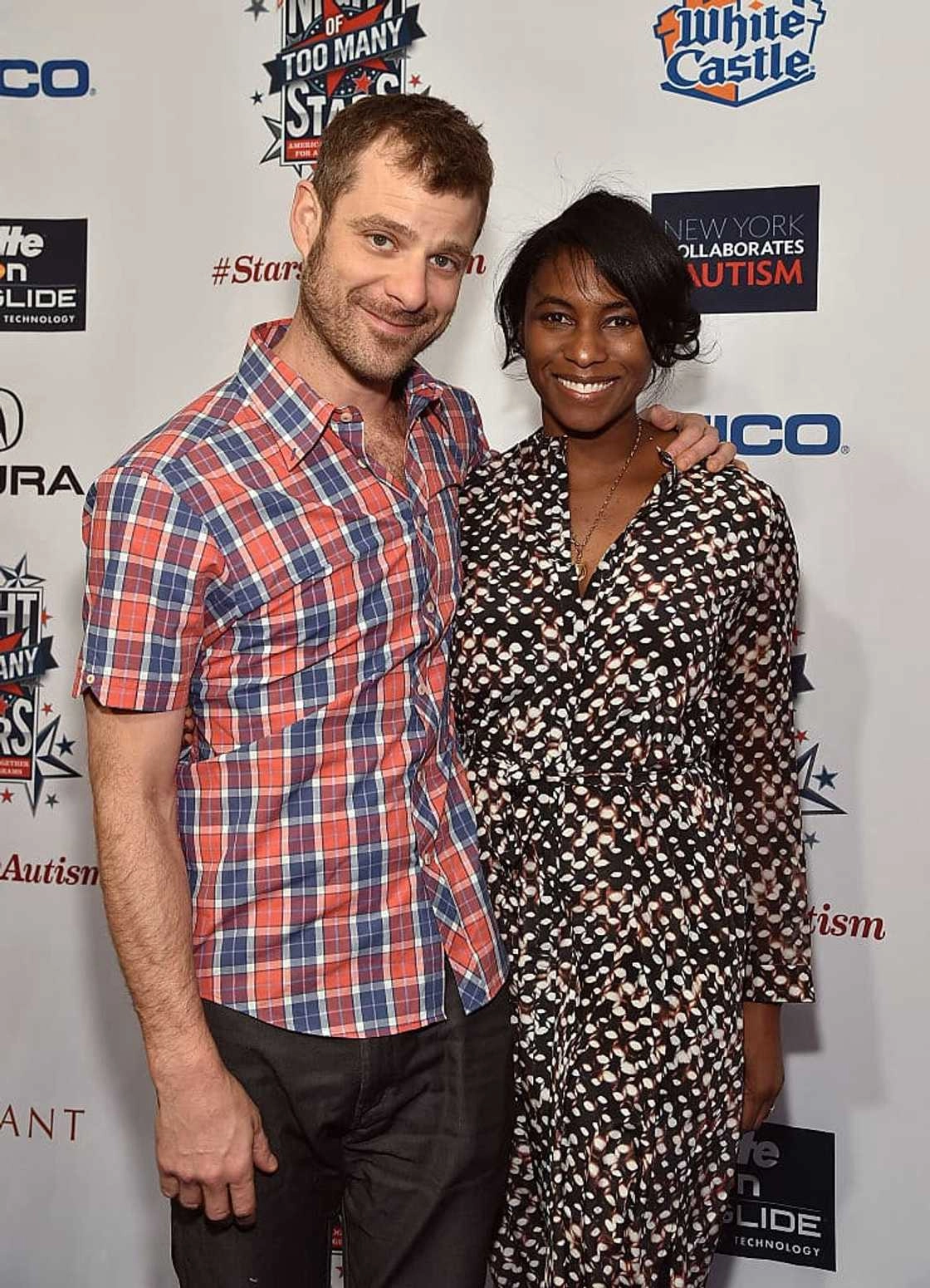 Matt Stone and Angela Howard attend Comedy Central Night Of Too Many Stars at Beacon Theatre