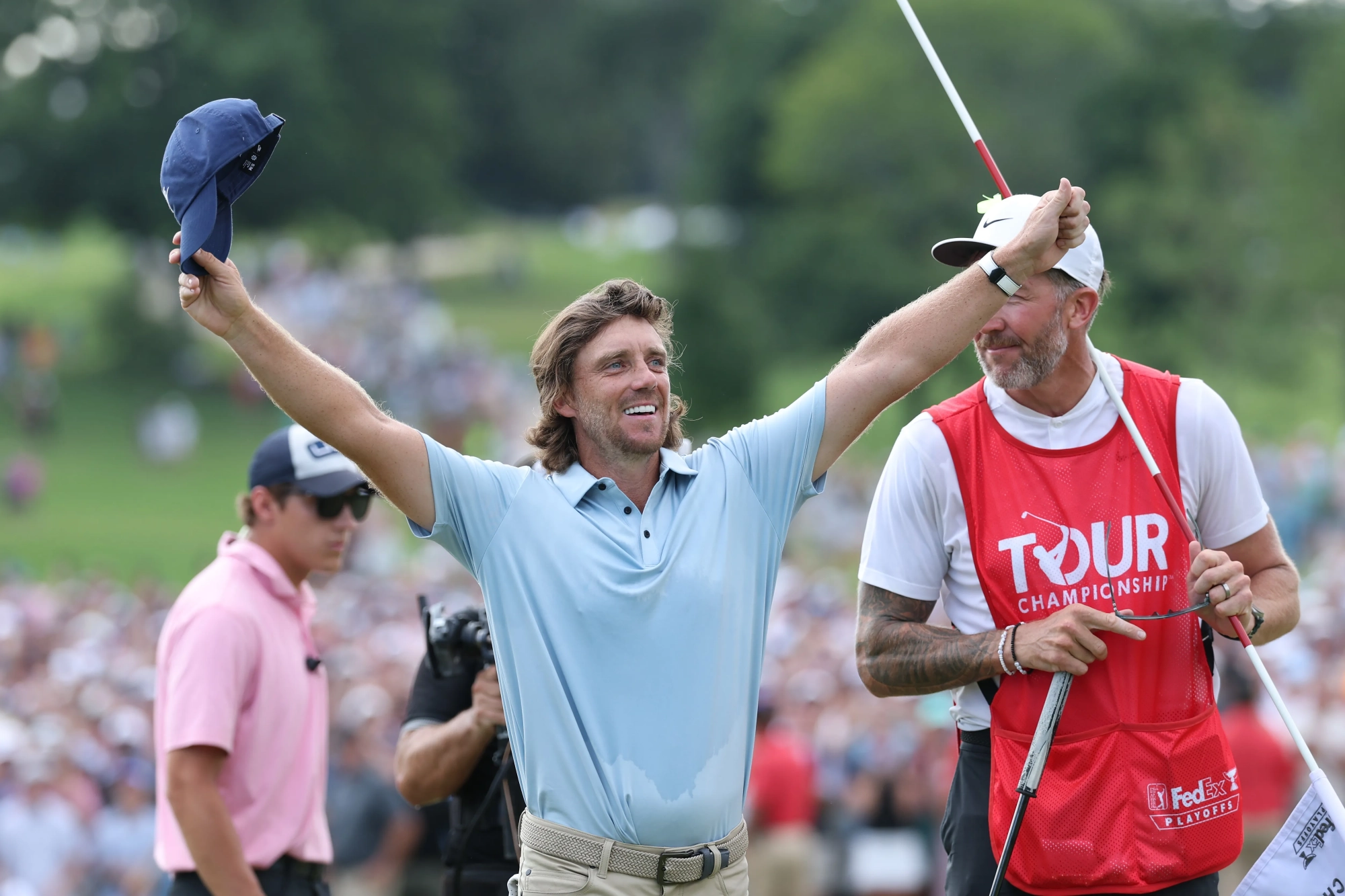 He won the tournament that only the top 30 in men's golf participate in