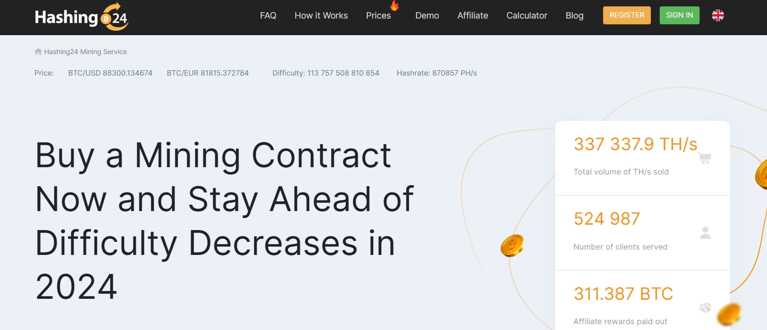 5. Hashing24  Transparent Contracts Backed by Real Mining Farms