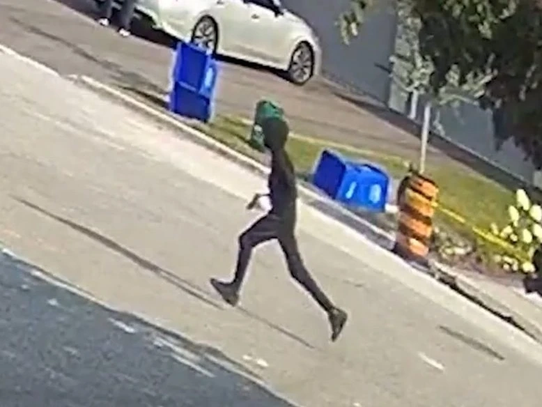 Investigators released video last month of a suspect in a shooting that saw a man wounded outside of his home near McCowan Rd. and 14th Ave., in Markham, on Thursday, Aug. 14, 2025.
