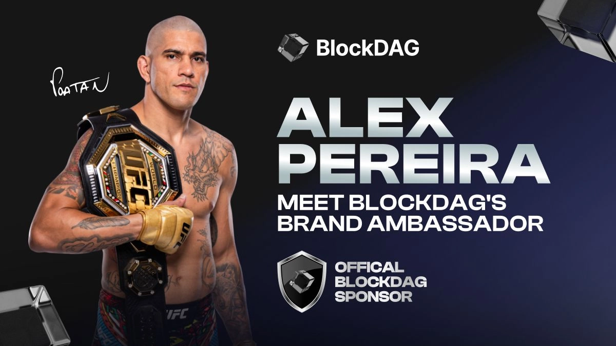 Best Crypto to Buy Today: UFC Champion Alex Pereira New BDAG Ambassador | BTC and ETH ETF Hype