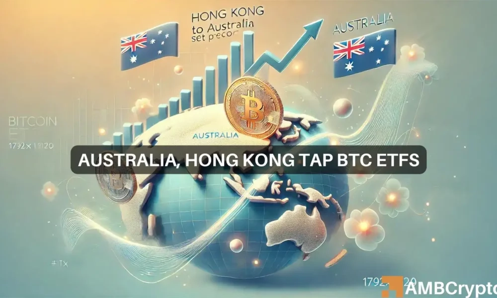 Bitcoin ETF creates records, from Hong Kong to Australia, as BTC rises 4%