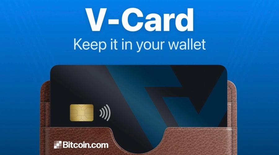 Bitcoin.com Launches V-Card Debit Card in Self-Custody Bitcoin and Crypto DeFi Wallet App