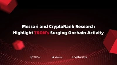 Messari and CryptoRank Research highlight TRON’s surging onchain activity