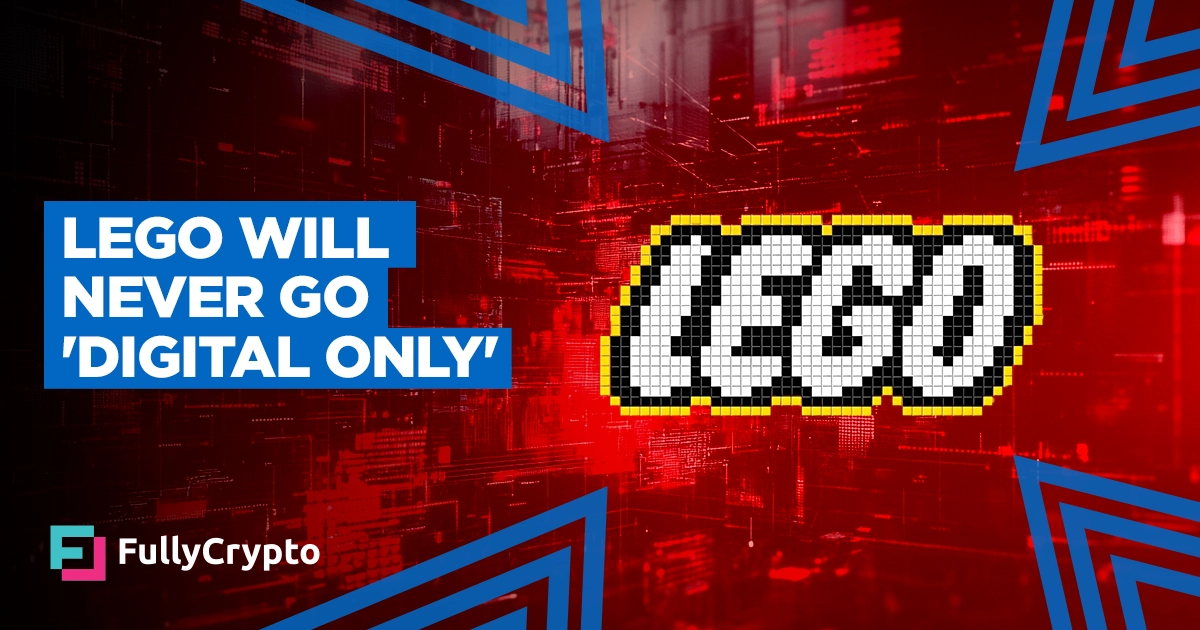 Lego Says It Will Never Make Digital-only Products