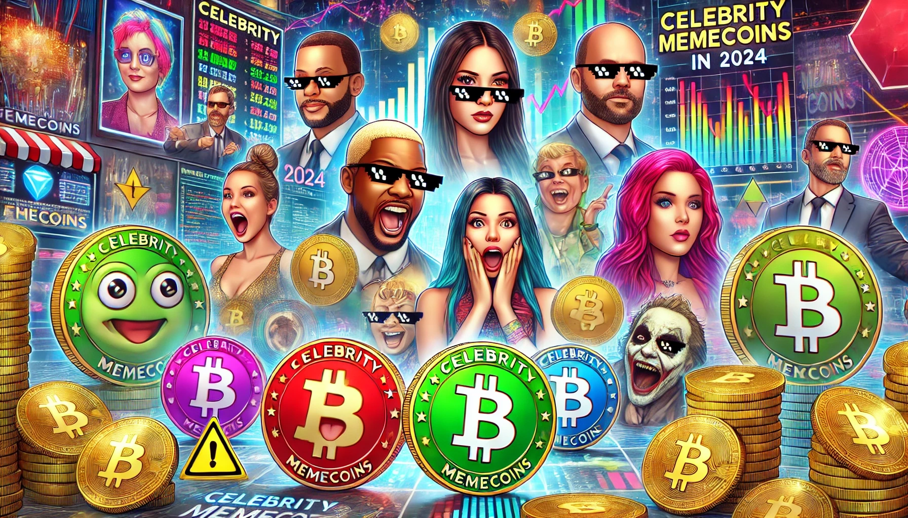 Celebrity Memecoins: The Rising 2024 Crypto Trend and Its Significant Risks