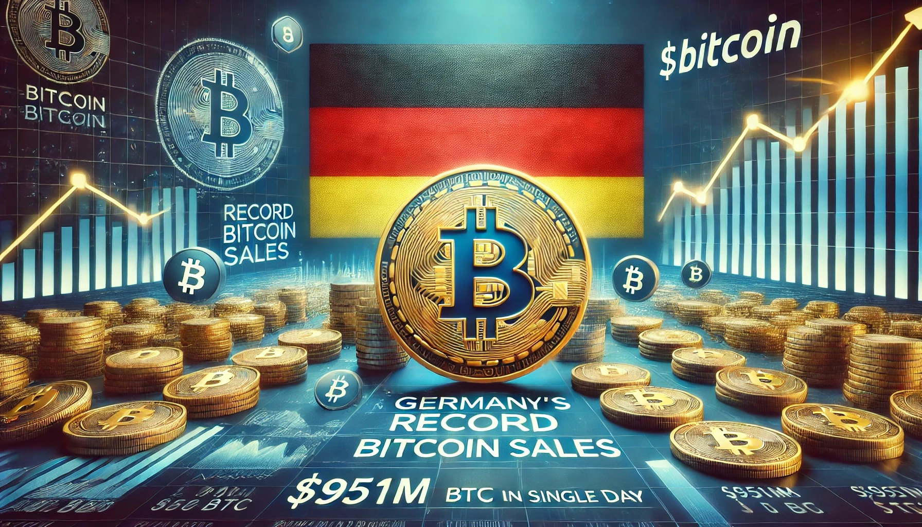 Germany Sees Record Bitcoin Sales, Moves $951M in BTC in a Single Day