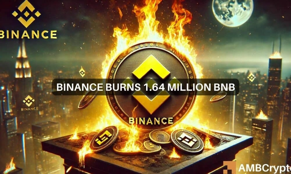 Binance’s latest 1.6M token burn – Enough to push BNB above $600?