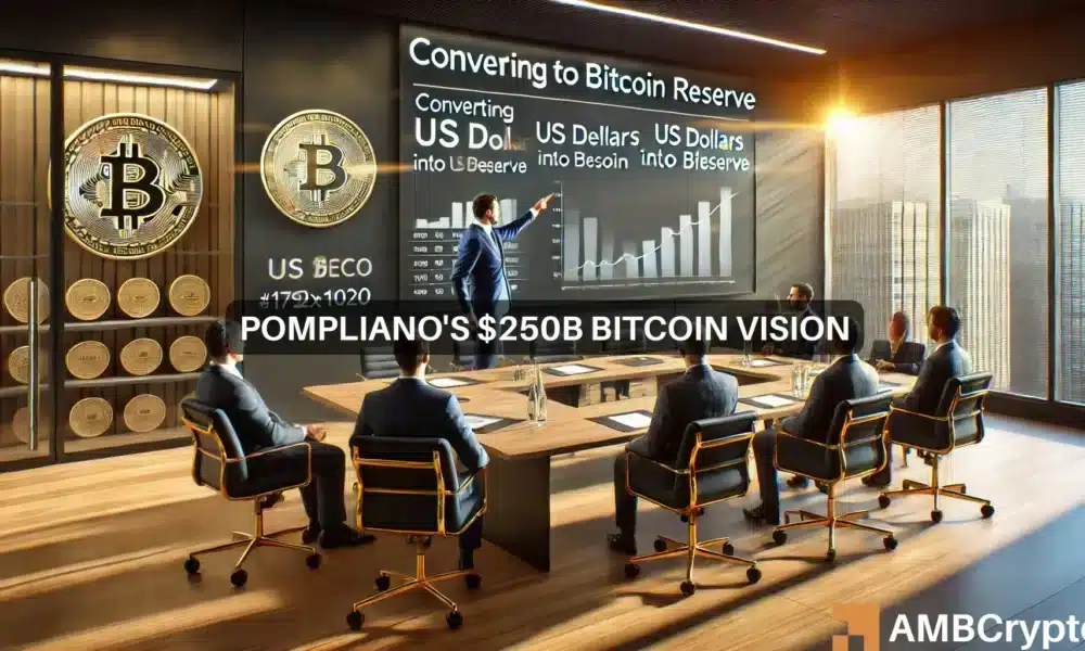 Pompliano pushes for $250B Bitcoin reserve: Will BTC soar to $1M?