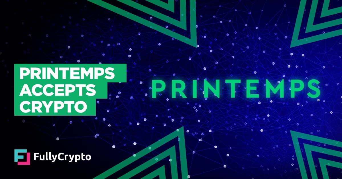 Printemps Accepts Crypto Thanks to Binance Integration