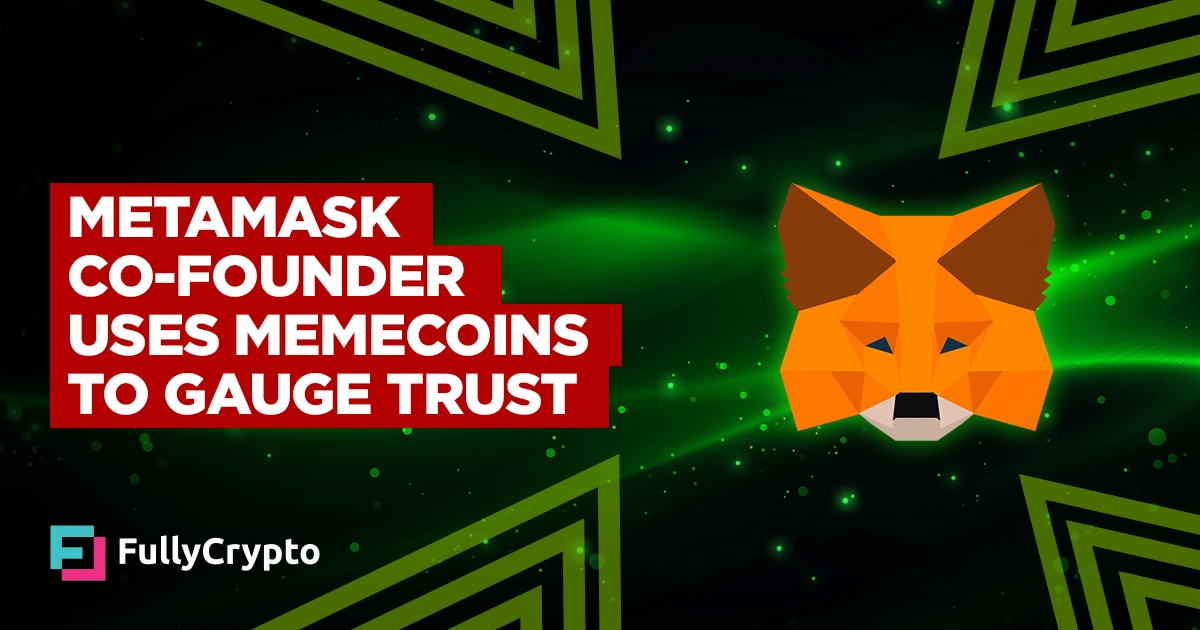 MetaMask Co-founder Uses Memecoins to Gauge Web3 Investors’ Trust