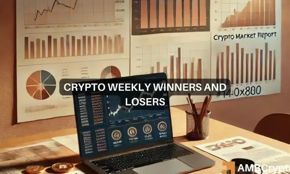 Crypto market’s weekly winners and losers – HBAR, CRV, RAY, XLM